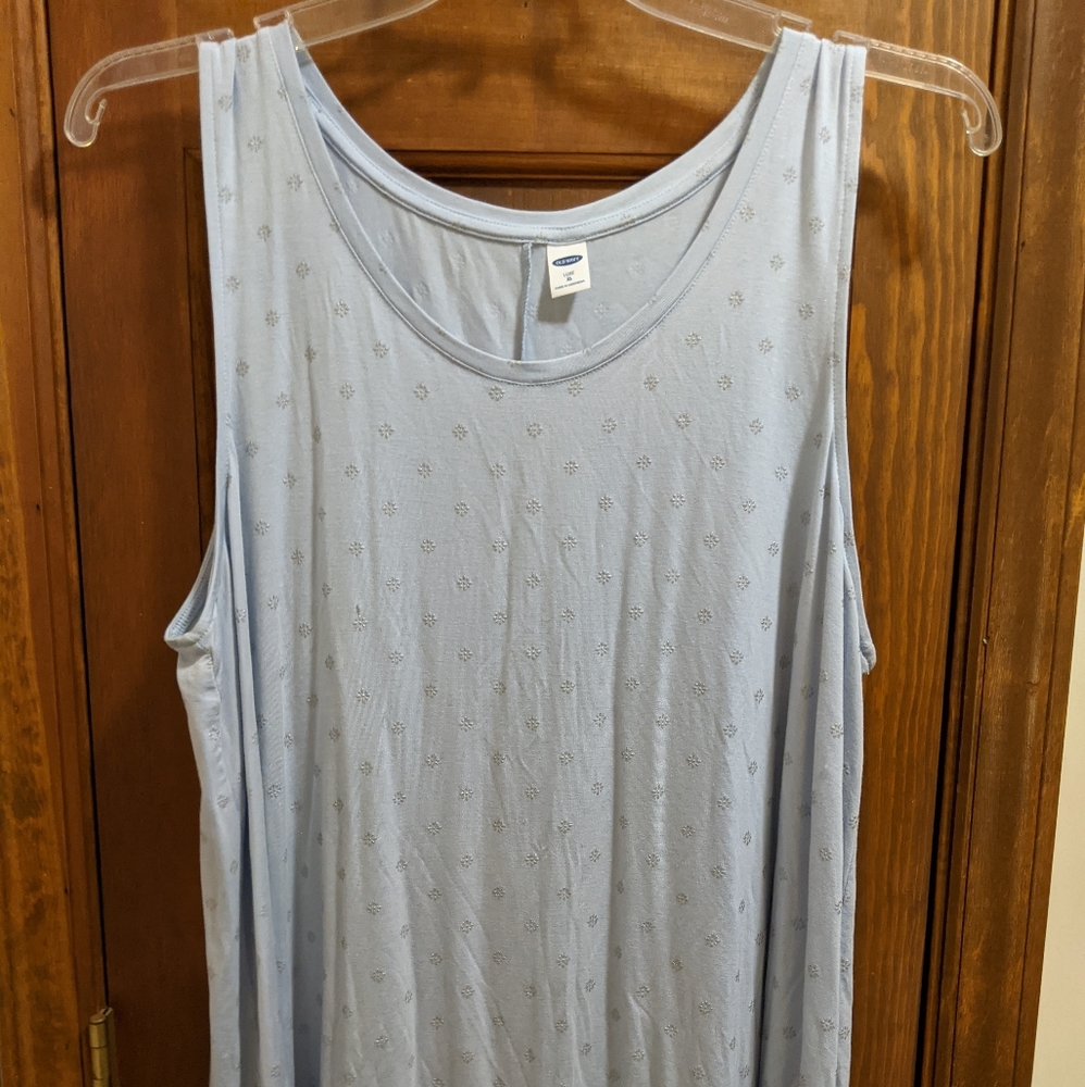 Old Navy Blue Relaxed Tank Top